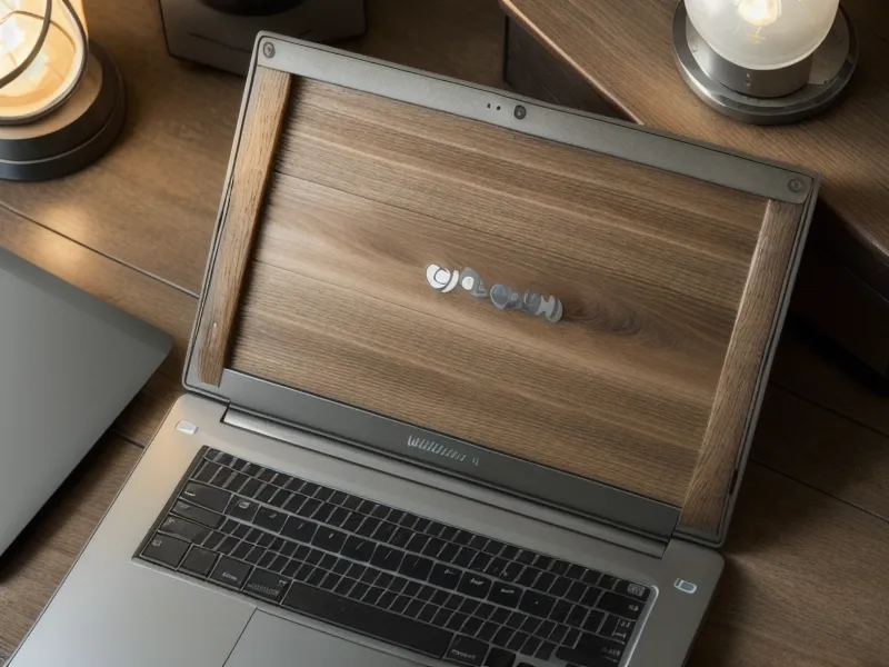 Laptop-Bildschirm mit Lightroom Importmaske und Sony Kamera auf Holztisch